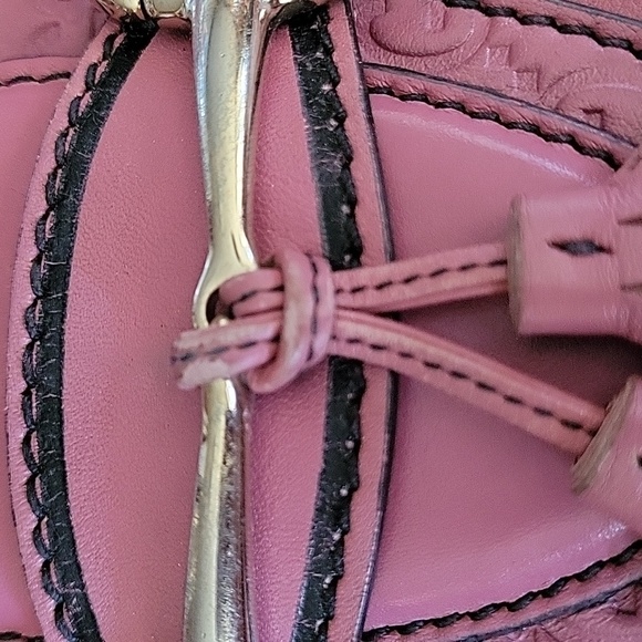 FIRM NO OFFERS SALE ONLY NO TRADE Gucci Pink Tassel Emily Medium Size - Picture 12 of 12